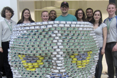 picture of CANstruction 2014 Sees Grumpy Cat Rise